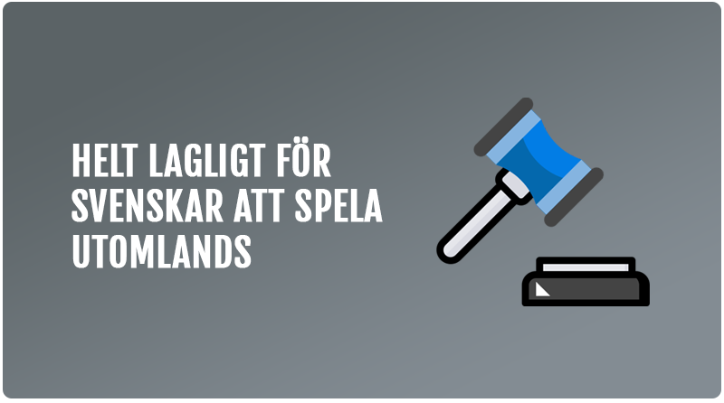 Lagligt att spela utomlands